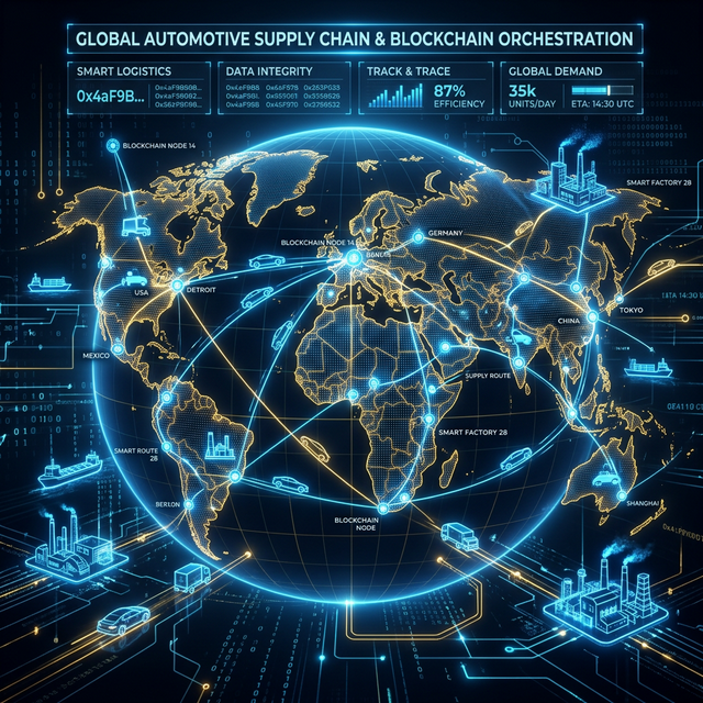 Automotive Blockchain Visual